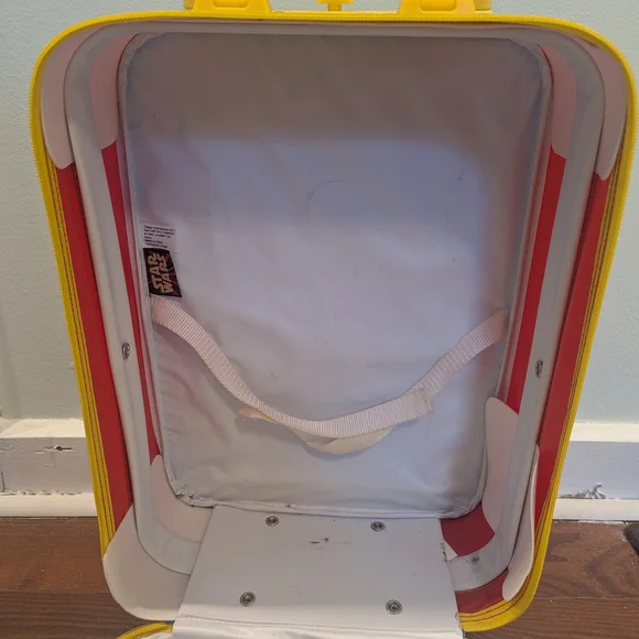 Vintage Star Wars Anakin Skywalker PodRacer Rolling Carry On Suitcase - Picture 5 of 10